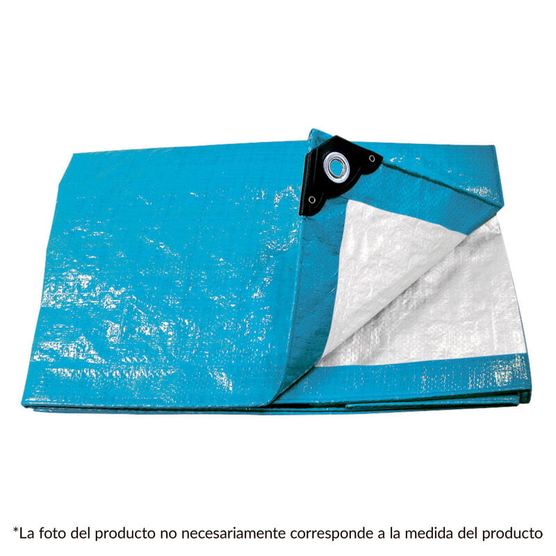 Lona 4 x 4 m, azul, Pretul - LP-44 / 23780