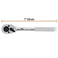 Matraca cuadro 3/8' liberación rápida cabeza de pera - M-3849 / 13659 Matraca cuadro 3/8' liberación rápida cabeza de pera - M-3849 / 13659