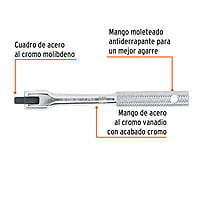 Mango articulado de 5-3/4'x 13 mm para dados cuadro 1/4' - M-4766 / 13909 Mango articulado de 5-3/4'x 13 mm para dados cuadro 1/4' - M-4766 / 13909