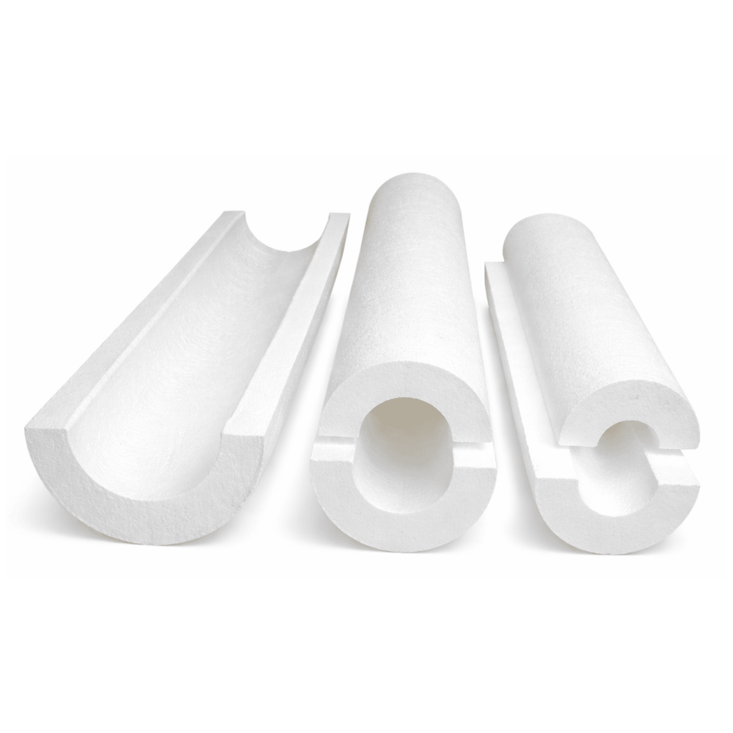 Media Caña de Poliestireno Expandido 2" x 1" x 1M - MCPE2X1"X1M Media Caña de Poliestireno Expandido 2" x 1" x 1M - MCPE2X1"X1M