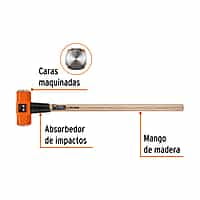 marro-octagonal-16-lb-mango-de-madera-36-truper-md-16m-16515 marro-octagonal-16-lb-mango-de-madera-36-truper-md-16m-16515