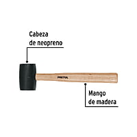 mazos-de-hule-cabeza-negra-16-oz-pretul-mh-16p-20566 mazos-de-hule-cabeza-negra-16-oz-pretul-mh-16p-20566