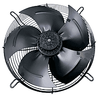 Motor axial monofásico para condensadores CCW 180W 14 pulgadas - MTRAX1F11V035