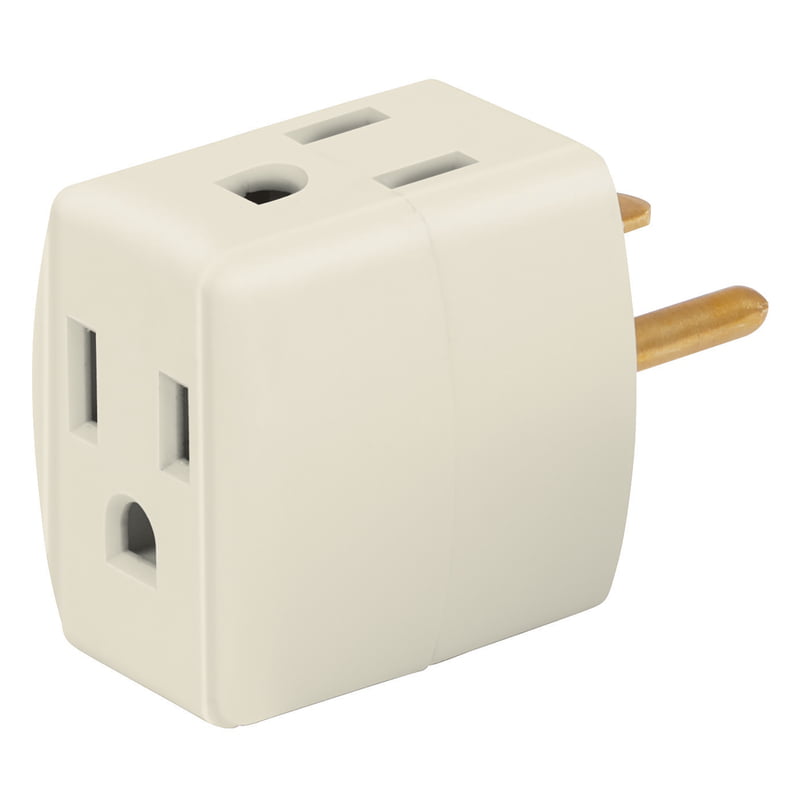 Multicontacto triple aterrizado, tipo cubo, Volteck - MUL-310 / 46800 Multicontacto triple aterrizado, tipo cubo, Volteck - MUL-310 / 46800