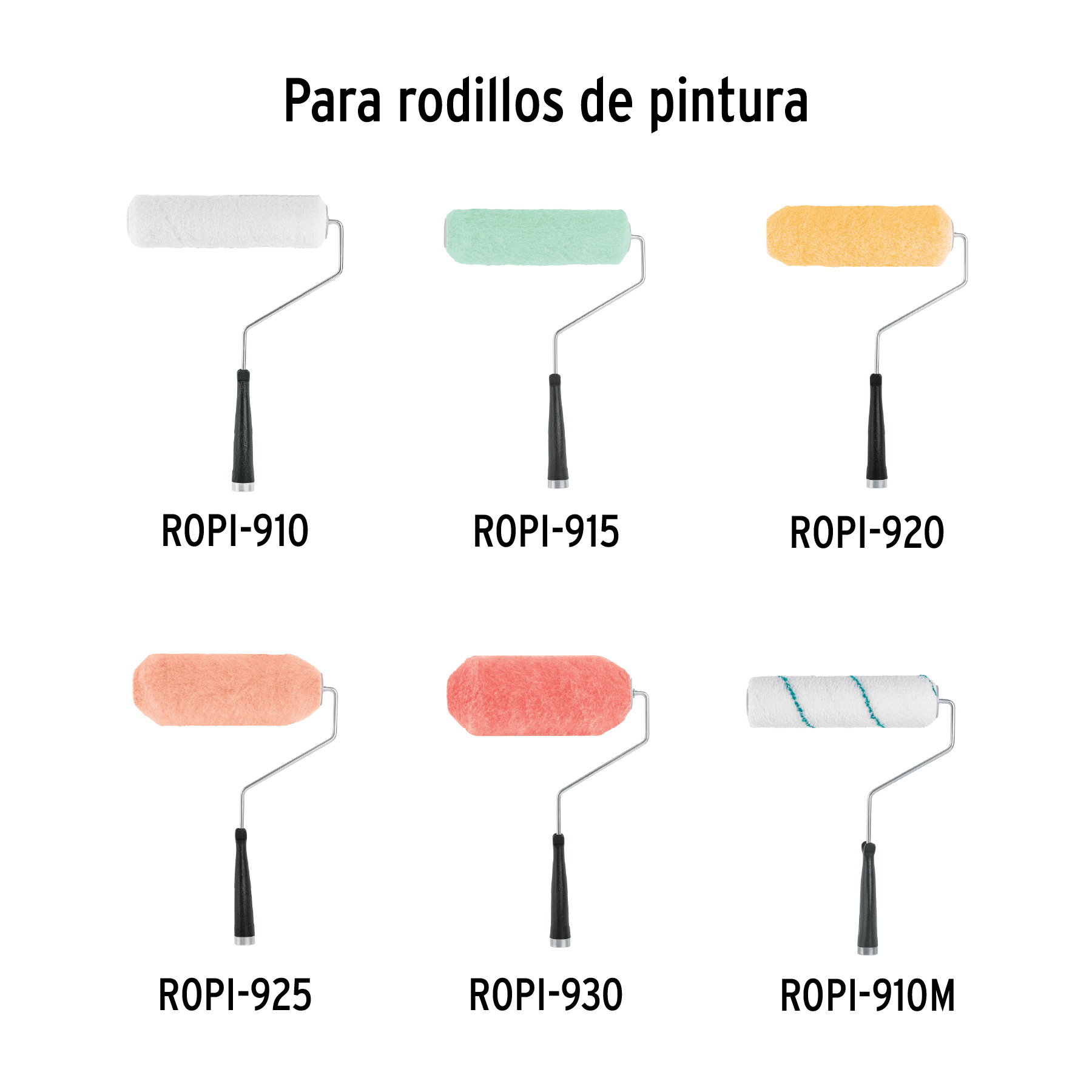 Maneral para rodillo para pintar 9' x 37 mm - MAJA-9 / 19255