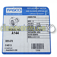 Motor Blower Fasco, 1/40Hp, 208-230V, 3000 Rpm, Cw - A144 Motor Blower Fasco, 1/40Hp, 208-230V, 3000 Rpm, Cw - A144