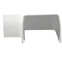 Codo Plano 90° para Canaleta Blanco 80mm, OPTIMAL DUCT - ODFE-80