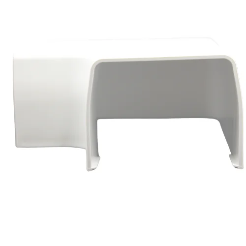 Codo Plano 90° para Canaleta Blanco 110mm, OPTIMAL DUCT - ODFE.110