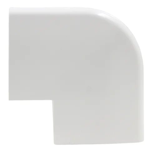 Codo Exterior 90° para Canaleta Blanco 110mm, OPTIMAL DUCT - ODOC.110
