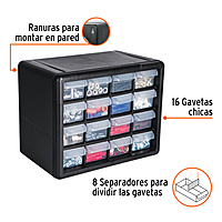 Organizador con 16 Gavetas - ORG-16 / 11851 Organizador con 16 Gavetas - ORG-16 / 11851
