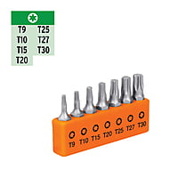 Juego de puntas Torx combinadas, 1', 7 piezas, Expert - P7-15T / 17795