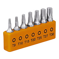 Juego de puntas Torx combinadas, 1', 7 piezas, Expert - P7-15T / 17795