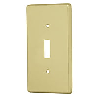 Placa para interruptor vertical, de aluminio, línea Standard - PAAP-S / 46417 Placa para interruptor vertical, de aluminio, línea Standard - PAAP-S / 46417