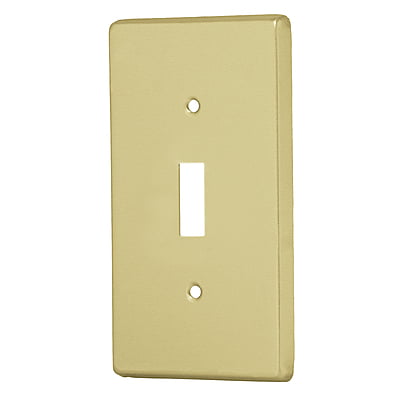 Placa para interruptor vertical, de aluminio, línea Standard - PAAP-S / 46417