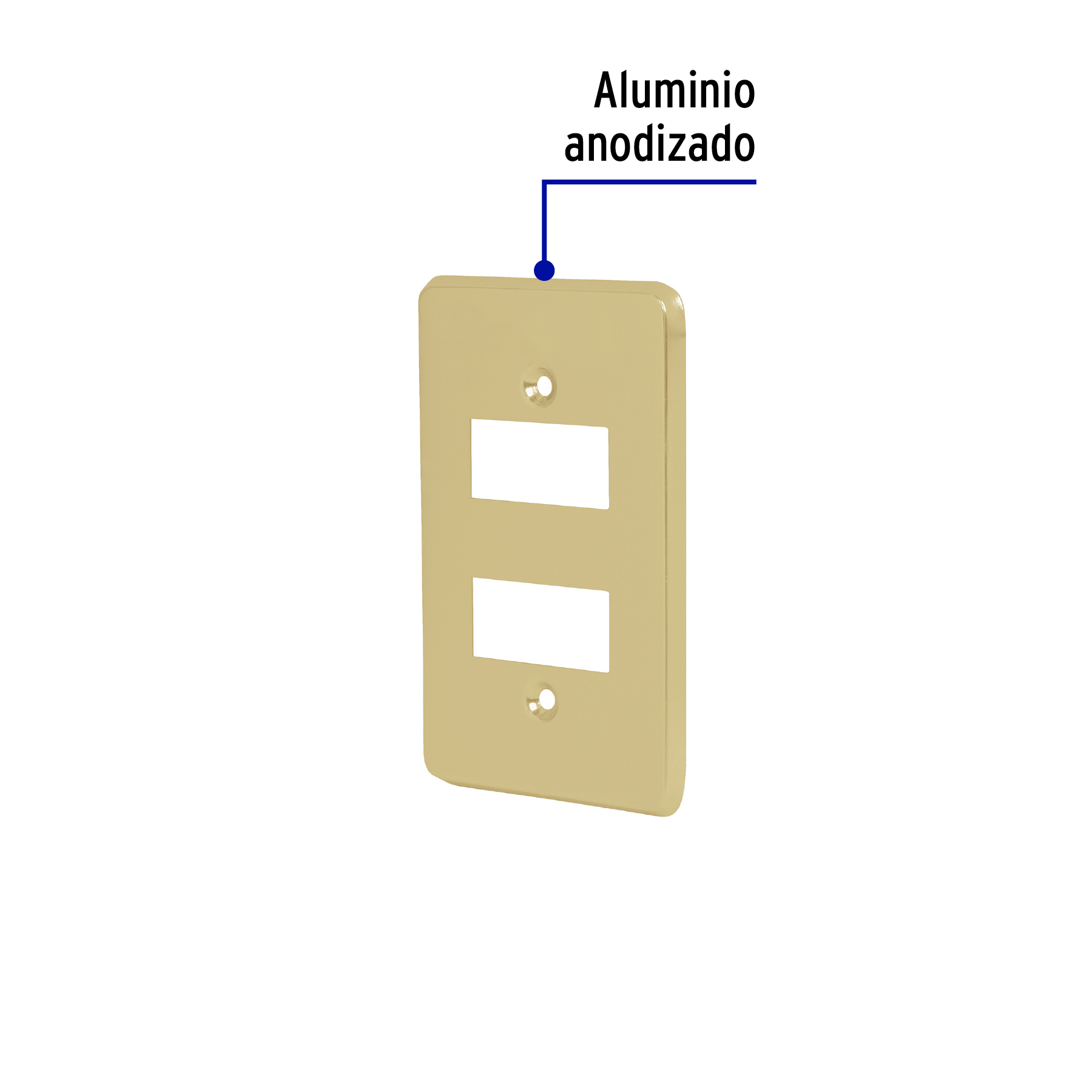 placa-2-módulos-de-aluminio-línea-económica-pado-e-46436