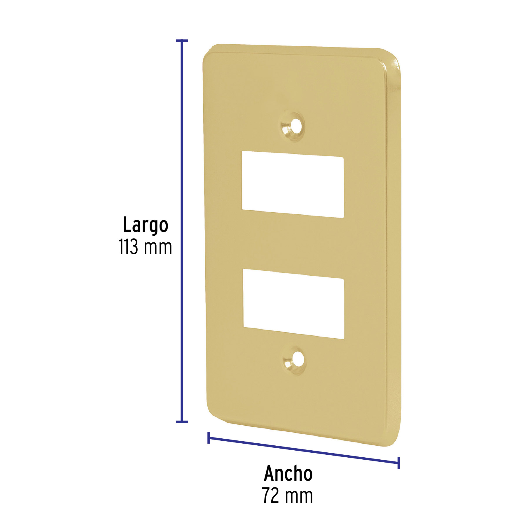 placa-2-módulos-de-aluminio-línea-económica-pado-e-46436