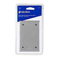 Placa tipo FS ciega, de sobreponer, Volteck - PAFCI-S / 46432 Placa tipo FS ciega, de sobreponer, Volteck - PAFCI-S / 46432