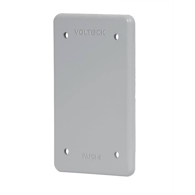 Placa tipo FS ciega, de sobreponer, Volteck - PAFCI-S / 46432 Placa tipo FS ciega, de sobreponer, Volteck - PAFCI-S / 46432