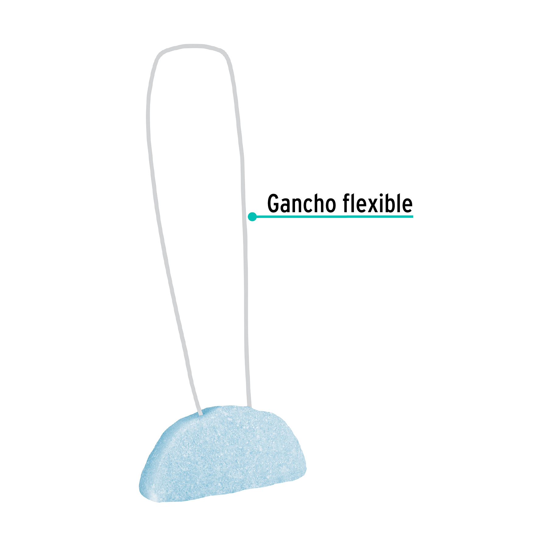 Pastilla desodorante para sanitario, aroma lavanda - PASA-L / 57019 Pastilla desodorante para sanitario, aroma lavanda - PASA-L / 57019