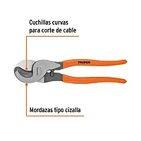 Pinza cortador multicable 10", Truper - PE-CA-10M / 102511 Pinza cortador multicable 10", Truper - PE-CA-10M / 102511
