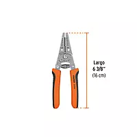 Pinza 6" pela cables, 30 a 20 AWG, TRUPER - PE-CA-62 / 103352 Pinza 6" pela cables, 30 a 20 AWG, TRUPER - PE-CA-62 / 103352