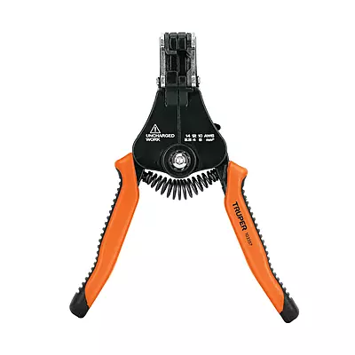 Pinza 6.5" pela cables automática, 14 a 10 AWG, TRUPER - PE-CA-65 / 103357