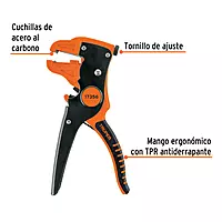 Pinza 7" pela cables automática, 24 a 10 AWG, TRUPER - PE-CA / 103158