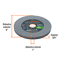 piedra-para-esmeril-6-x-3-4-óxido-de-aluminio-grano-60-pies-63460-16349 piedra-para-esmeril-6-x-3-4-óxido-de-aluminio-grano-60-pies-63460-16349