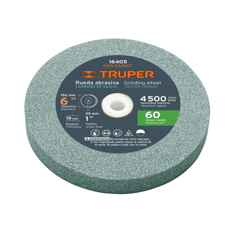 piedra-para-esmeril-6-x-3-4-carburo-de-silicio-grano-60-pies-63460t-16405 piedra-para-esmeril-6-x-3-4-carburo-de-silicio-grano-60-pies-63460t-16405