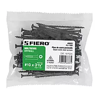 Bolsa con 100 pijas #10 x 3-1/2' multiusos - PIJ-1089 / 48693