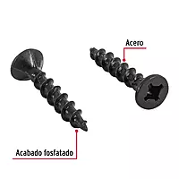 Bolsa con 200 pijas #8 x 1' tipo Quadrex - PIQU-8X1 / 44891 Bolsa con 200 pijas #8 x 1' tipo Quadrex - PIQU-8X1 / 44891