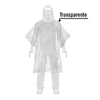 Poncho o capamanga desechable de polietileno, Pretul 27089 - PONCHO-PD