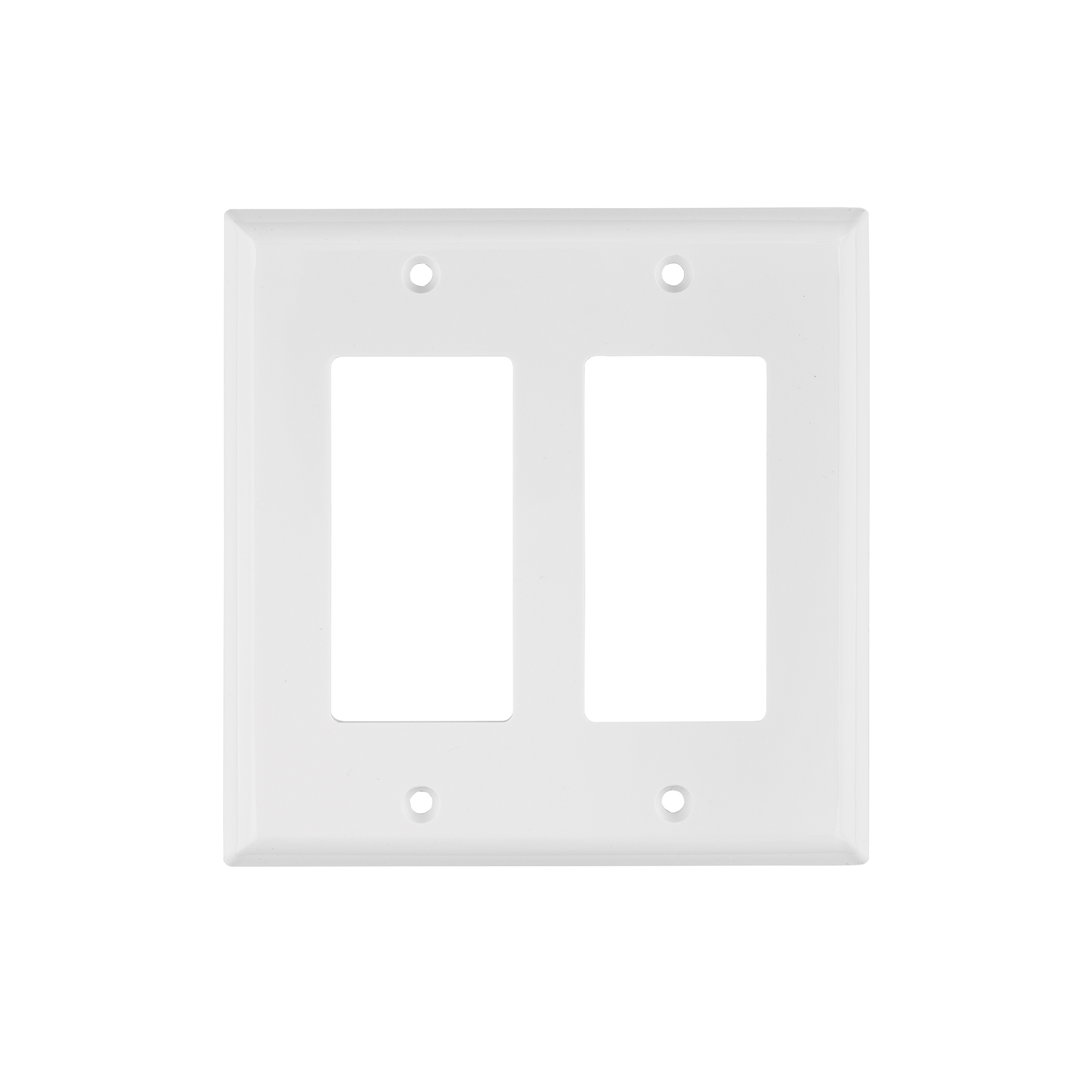 Placa 2 ventanas, de policarbonato, línea Classic - PPDO-CL / 46419