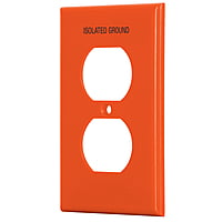 Placa para contacto dúplex tierra aislada, línea estándar - PPDO-TAS / 46409 Placa para contacto dúplex tierra aislada, línea estándar - PPDO-TAS / 46409