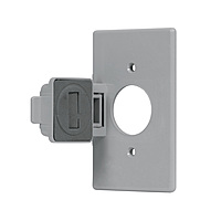 Placa contacto redondo, policarbonato,p/intemperie, Standard - PPIN-SES / 46411 Placa contacto redondo, policarbonato,p/intemperie, Standard - PPIN-SES / 46411