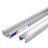 Perfil monocanal sólido de 3 m, 4 x 2 cm cal. 18, Volteck - 47755 - PU-182S - Caja con 2 Pieza – Master 0