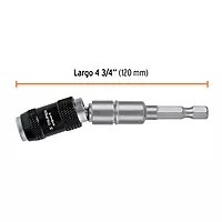 Extensión magnética articulada 4 3/4', para puntas, EXPERT, 101965 - PUDE-90120