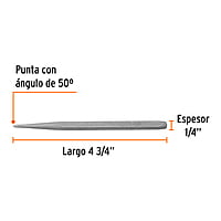punzón-1-4-para-marcar-largo-4-3-4-pumar-1-4-12224 punzón-1-4-para-marcar-largo-4-3-4-pumar-1-4-12224