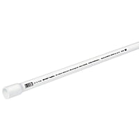 Tubo de 3 m de PVC de 1/2' hidráulico cédula 40, Saniflow - PVC-001 / 43038 Tubo de 3 m de PVC de 1/2' hidráulico cédula 40, Saniflow - PVC-001 / 43038