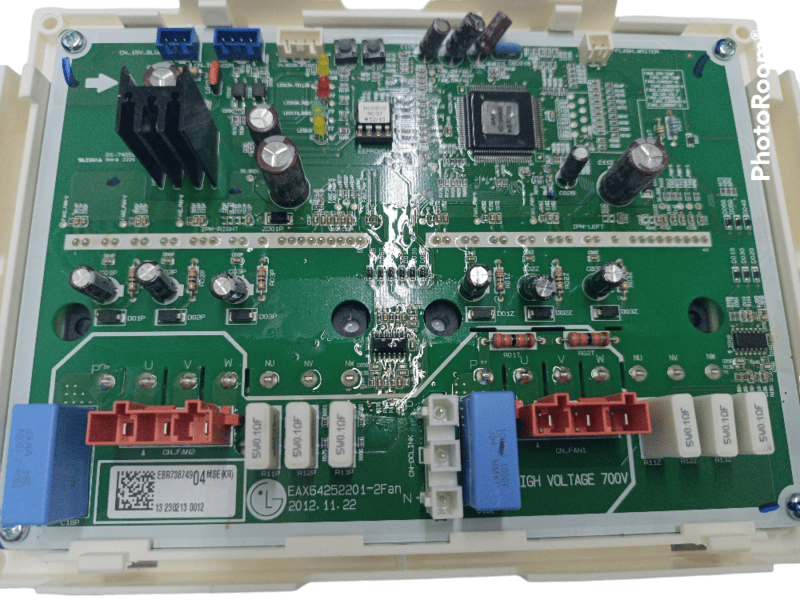 Tarjeta de control multi v outdoor LG modelo: ARUN100LT2.AWGBLAT - EBR73874904