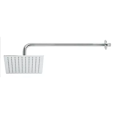 Regadera acero inoxidable, 8', con brazo, cromado, Riviera - R-308 / 45771