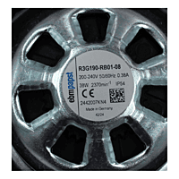 Sk Ventilador Radial R3G190Rb0108 - 3396649 Sk Ventilador Radial R3G190Rb0108 - 3396649
