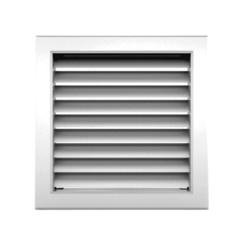 Rejilla de Retorno Estandar Aletas Curvas Acero Blanco 20'' X 20'' - R45AB20.0020.00