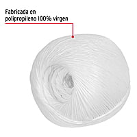 Rollo de rafia de 410 m color blanco calibre 2.2 g/m - RAF-290 / 44492 Rollo de rafia de 410 m color blanco calibre 2.2 g/m - RAF-290 / 44492