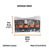 Conector plástico, hembra 5/8'-3/4' - REF-5/8-3/4 / 12718 Conector plástico, hembra 5/8'-3/4' - REF-5/8-3/4 / 12718