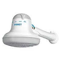 Regadera eléctrica, 4 temperaturas, 16.5cm, gris, Foset - REGEL-6G / 40238