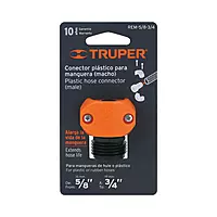 Conector plástico, macho 5/8'-3/4' - REM-5/8-3/4 / 12716 Conector plástico, macho 5/8'-3/4' - REM-5/8-3/4 / 12716