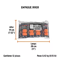Reparador plástico de manguera 5/8'-3/4' - REMA-5/8-3/4 / 12720