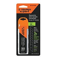 Estuche con 50 cuchillas SK2 de 18 mm para cutter, Expert - REP-CUT-650X / 100131 Estuche con 50 cuchillas SK2 de 18 mm para cutter, Expert - REP-CUT-650X / 100131