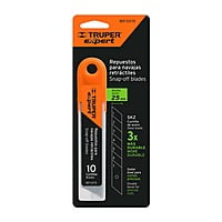 Estuche con 10 cuchillas SK2 de 25 mm para cutter, Expert - REP-CUT-7X / 100130 Estuche con 10 cuchillas SK2 de 25 mm para cutter, Expert - REP-CUT-7X / 100130